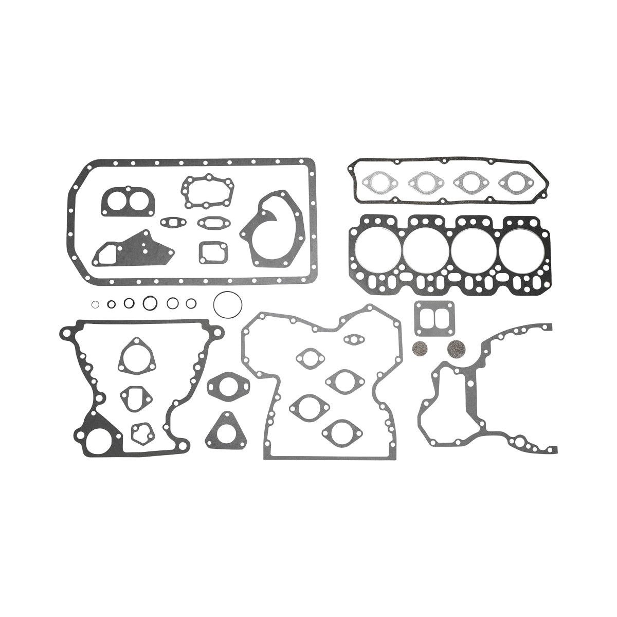 Engine gasket set for John Deere OEM code AR71998, AR79923, AR97178, AR97191, AT24968, RE12459, RE16922, RE37493, RE38857, RE501579, RE524748, AR100424, AR101101, AR103456, AR53371, VPA4410